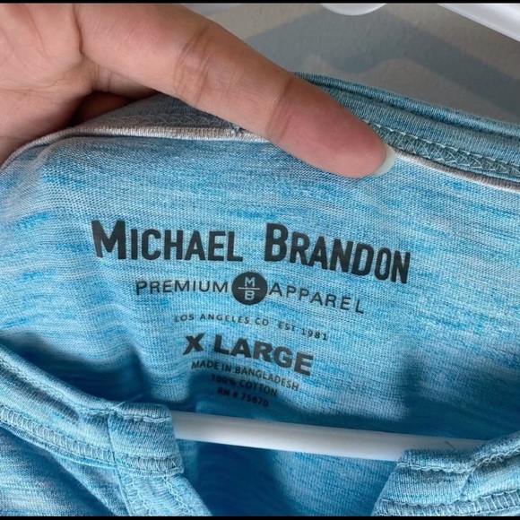 Men’s 3 Blue Short Sleeve Tee Bundle | XL - Picture 11 of 11